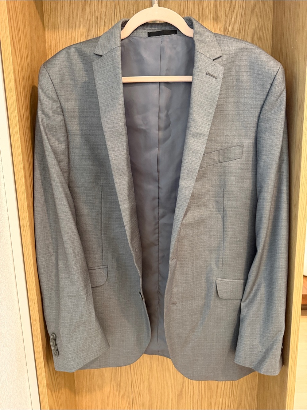 Kenneth Cole Light Gray Men's Blazer